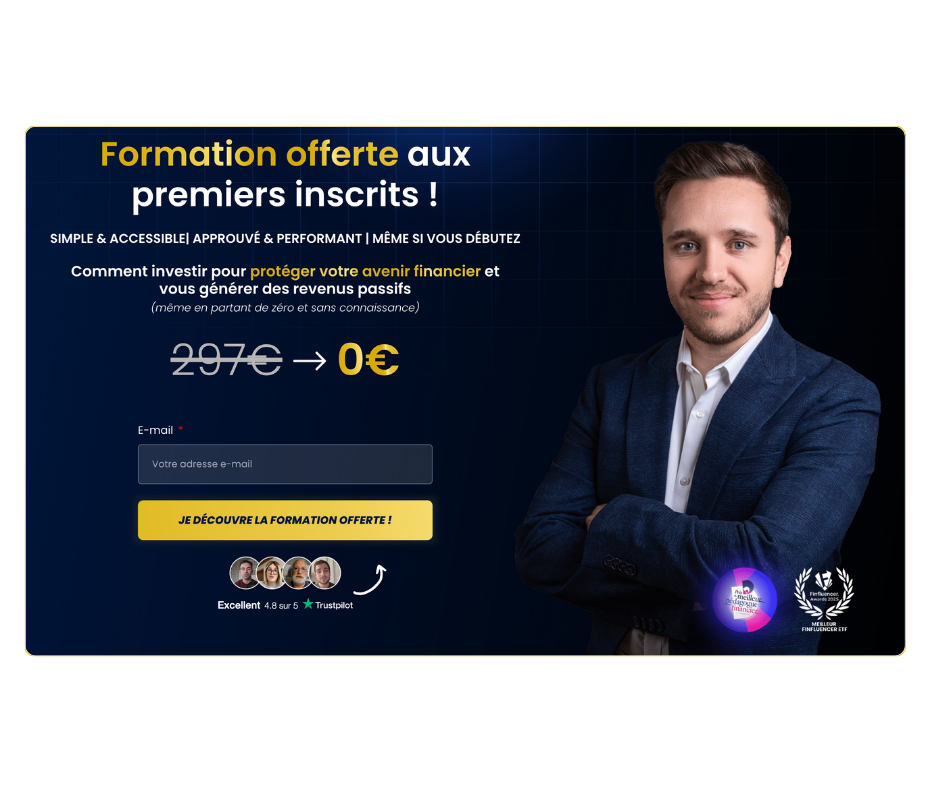 Accès à la formation offerte de La Bourse Démocratisée de Matthieu Louvet