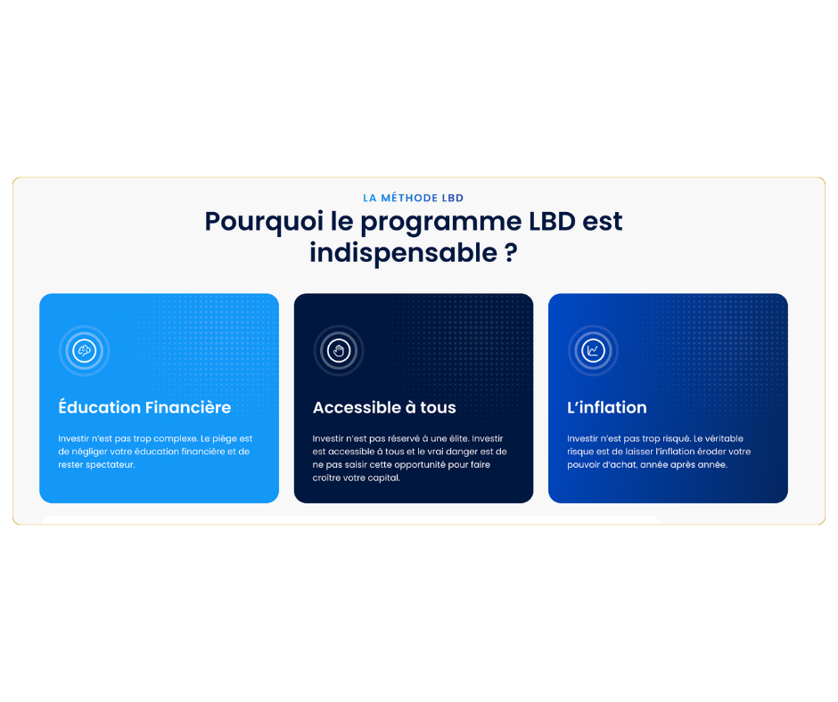 Formation La Bourse Démocratisée de Matthieu Louvet – Présentation du programme LBD