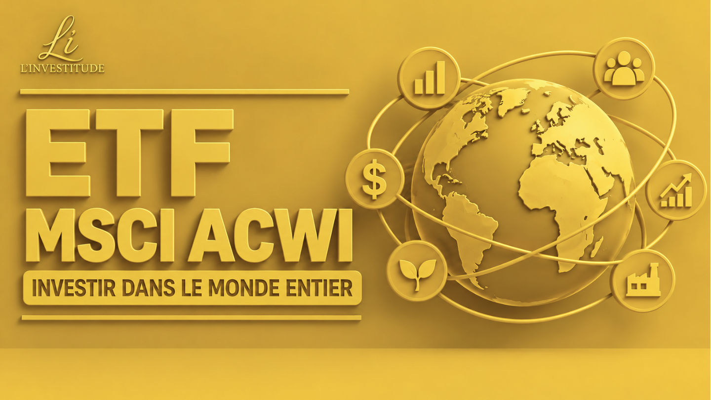 Illustration ETF MSCI ACWI pour investir dans le monde entier