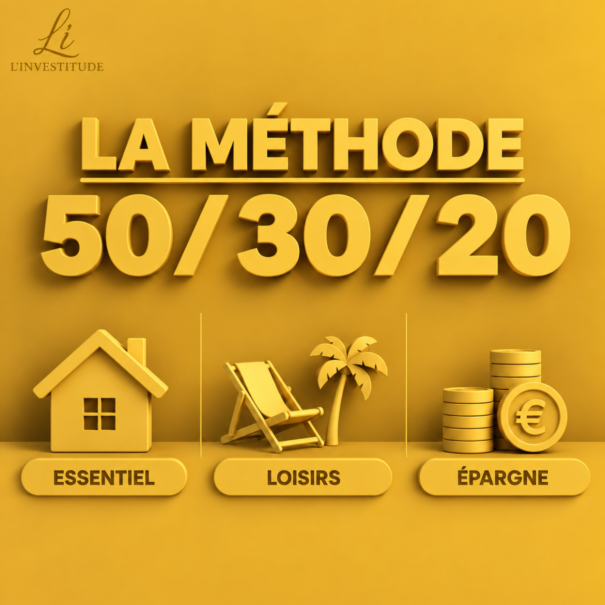 La méthode 50/30/20 pour gérer son budget
