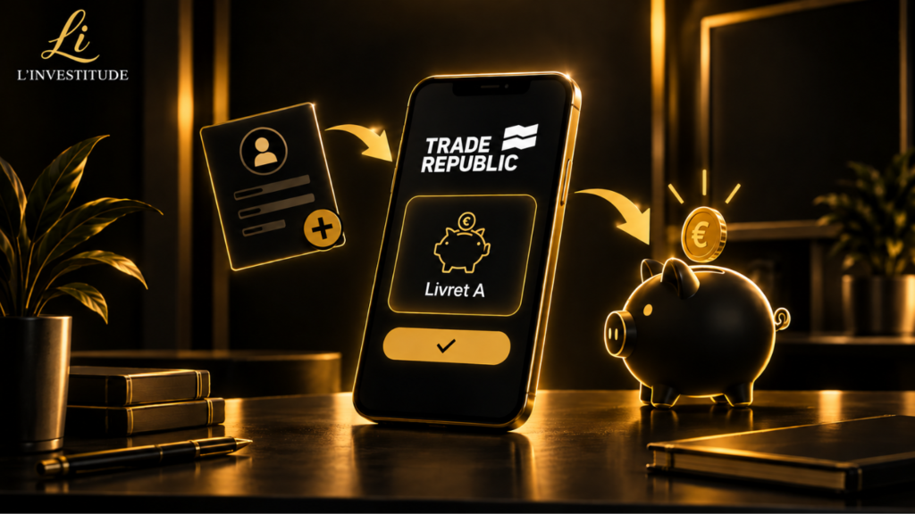 Ouverture d’un Livret A chez Trade Republic depuis l’application