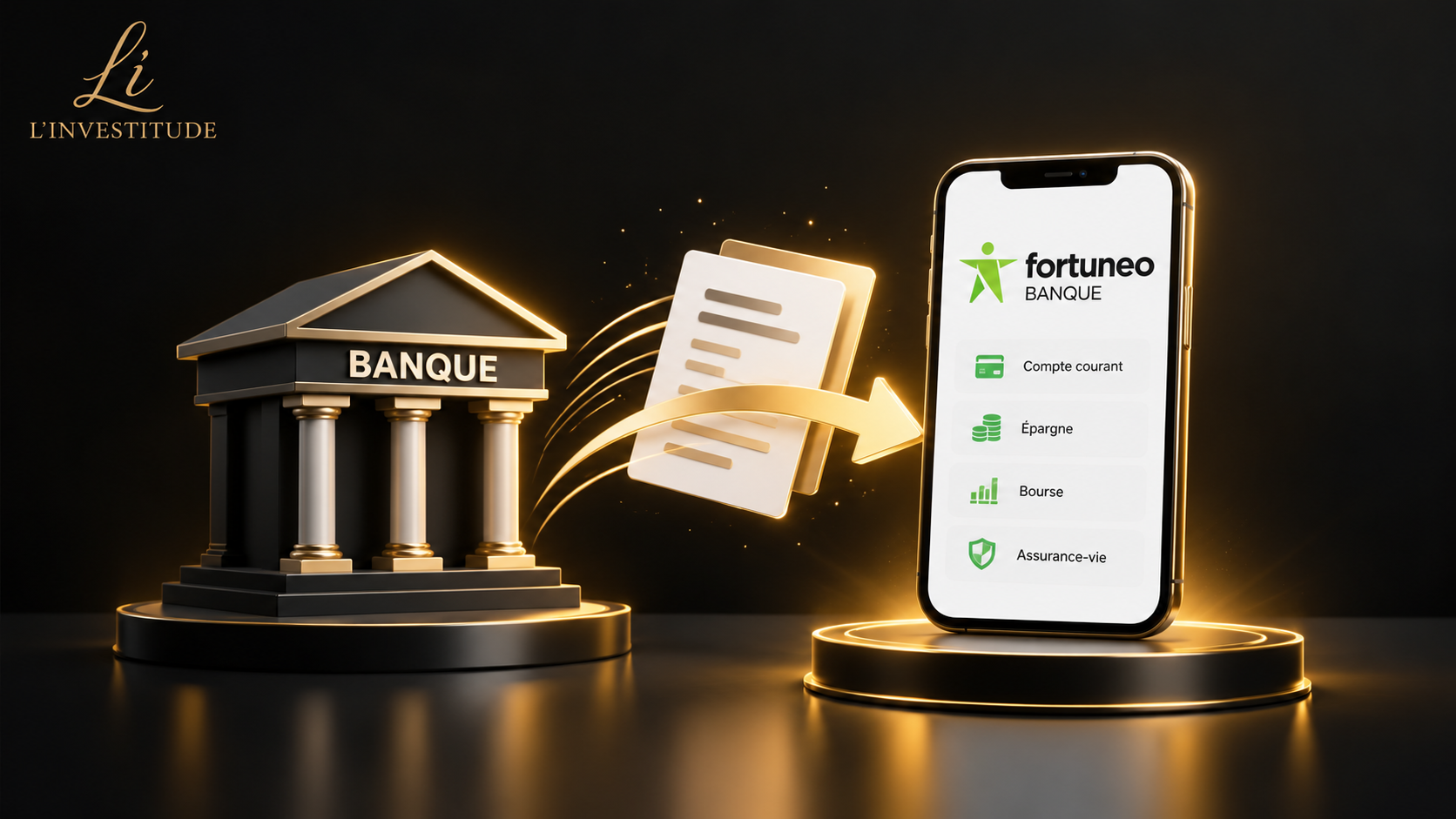 Ouverture et transfert d’un compte bancaire chez Fortuneo