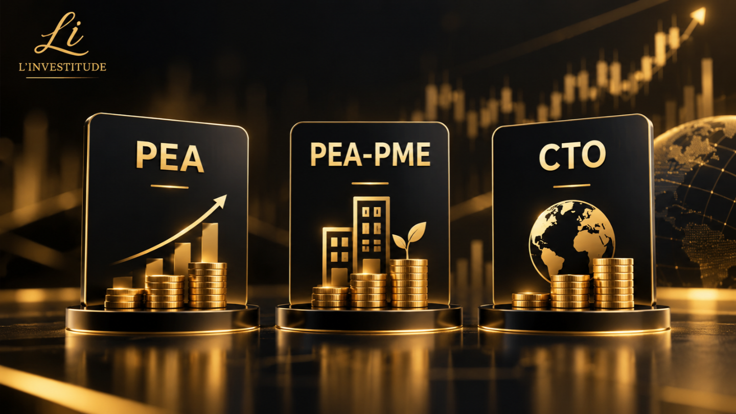 Les 3 comptes Bourse Fortuneo : PEA, PEA-PME et CTO