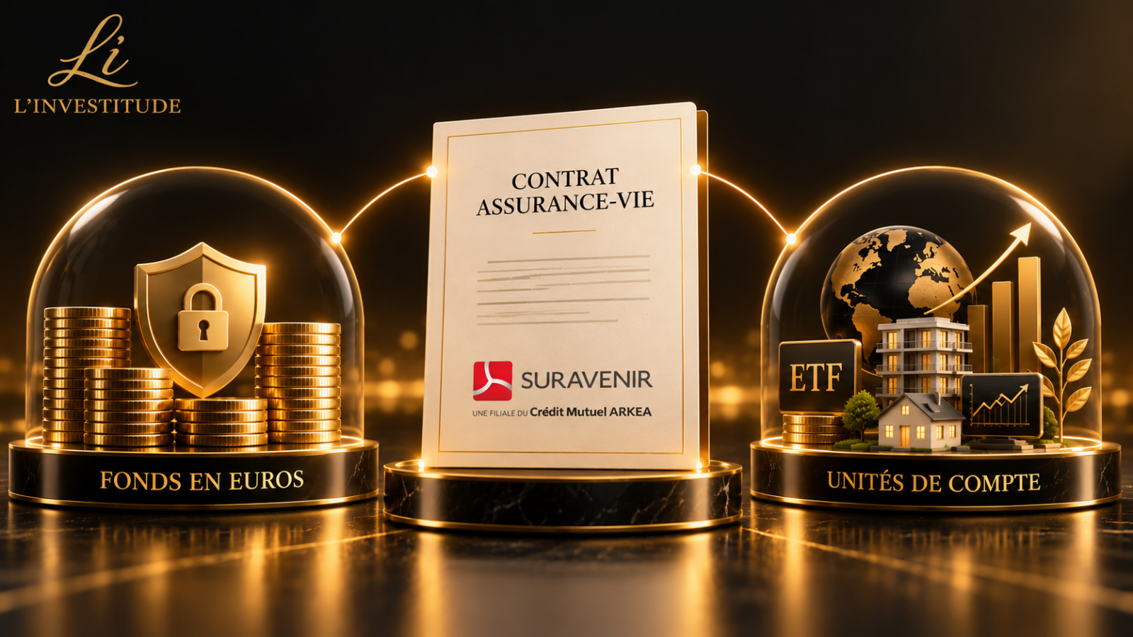 Assurance-vie Fortuneo Vie : fonds en euros et unités de compte